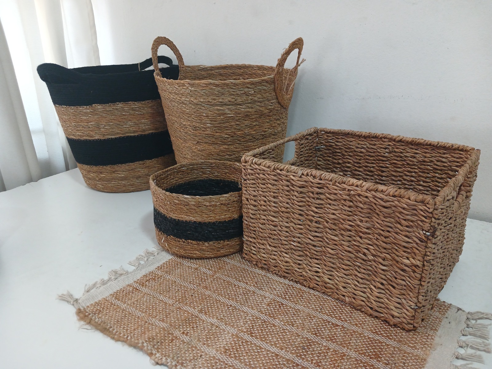 Woven Baskets & Storage
